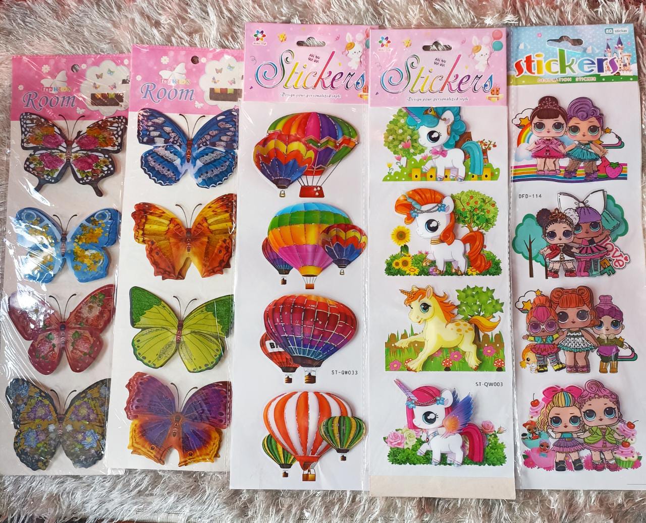 Stickers variados x4pcs. CS002