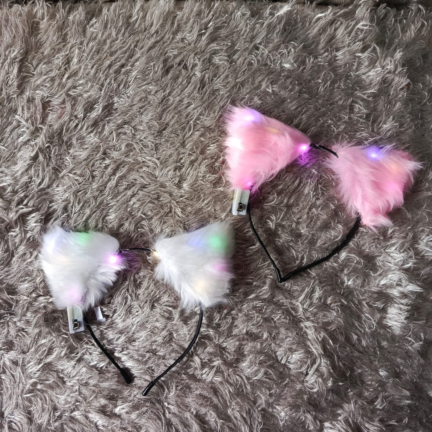 Diadema de gatito con luz. DG75