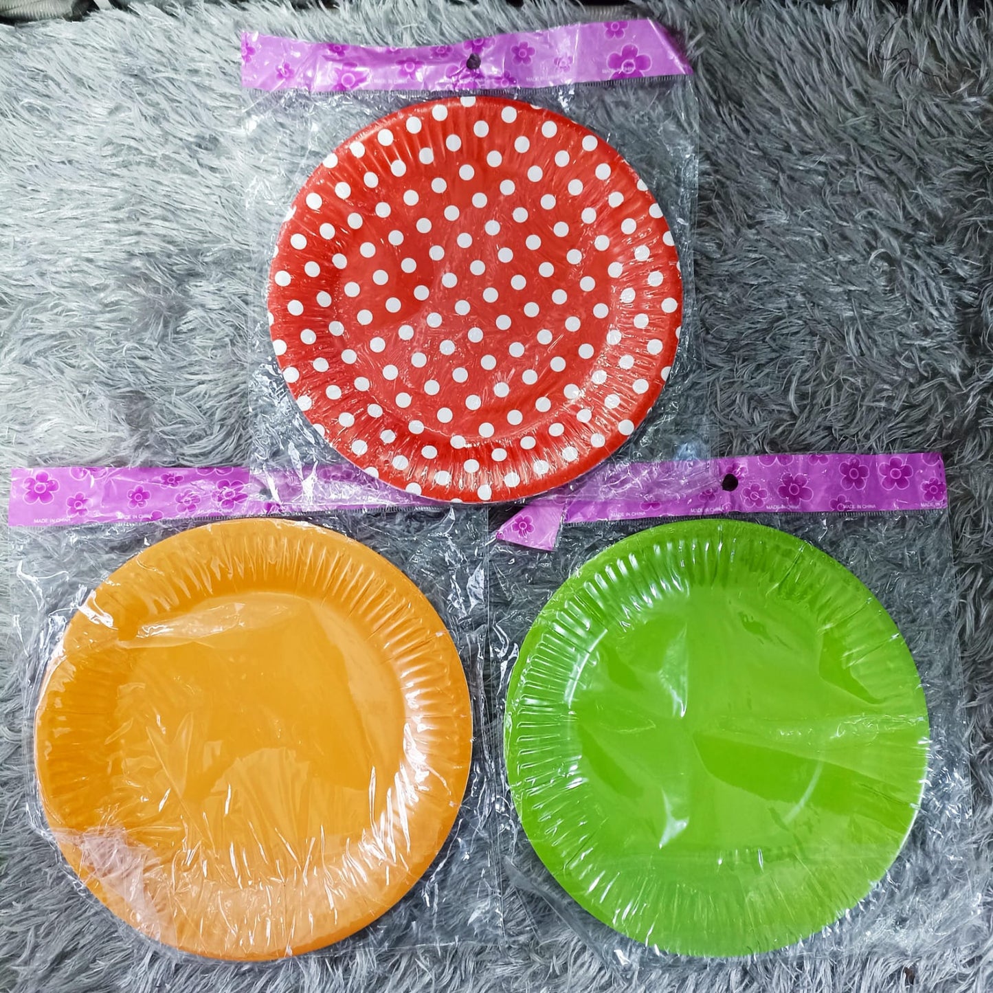 Platos cartón de fiesta x10. JDOS532