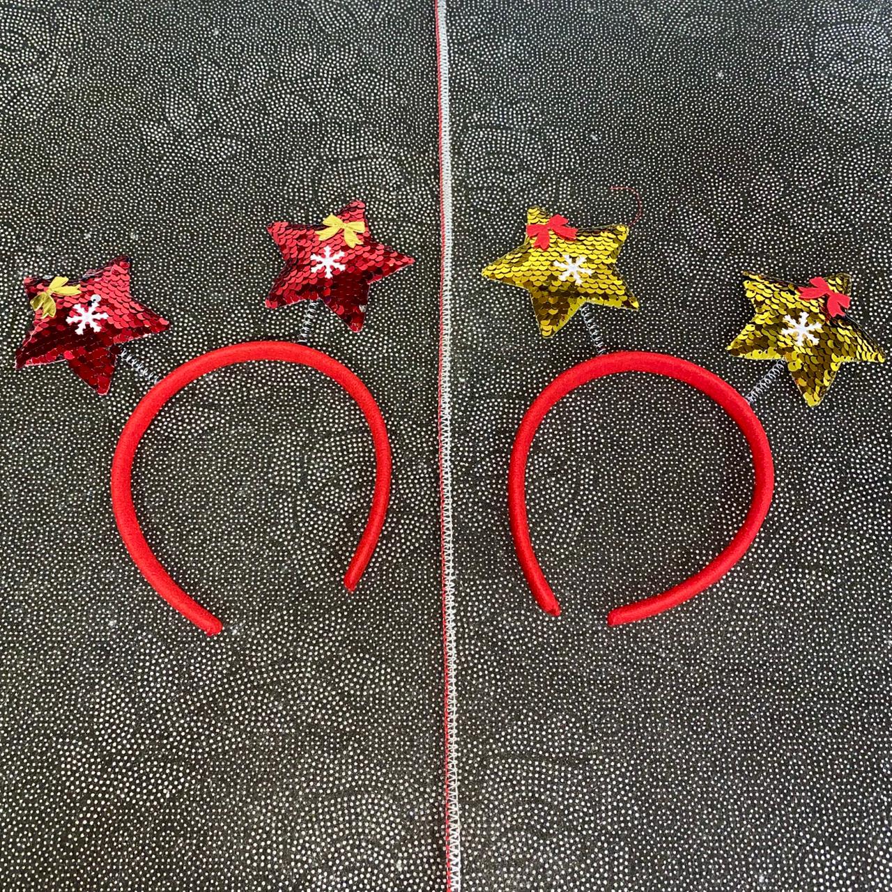 Diadema estrellas Navidad. NAV355