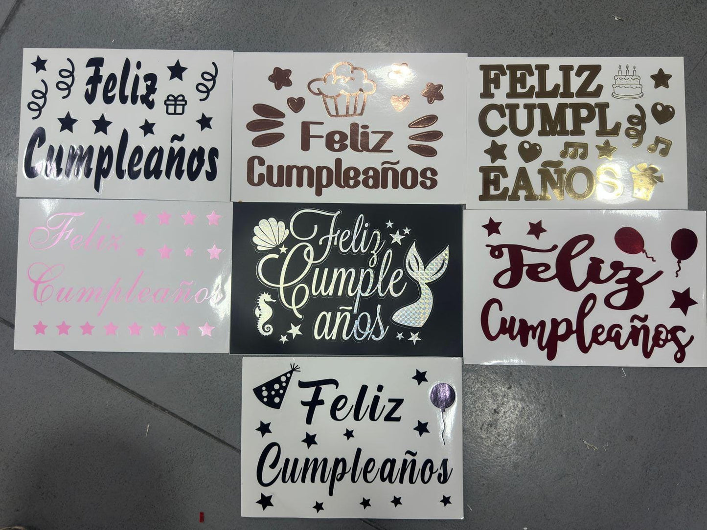 Stickers para globos (viniles). STK20