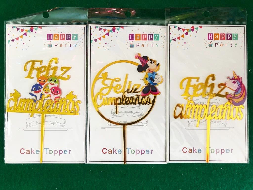 Topper de personaje para torta. DGC303