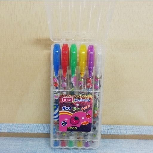 Esferos de gel 6pcs. BP004