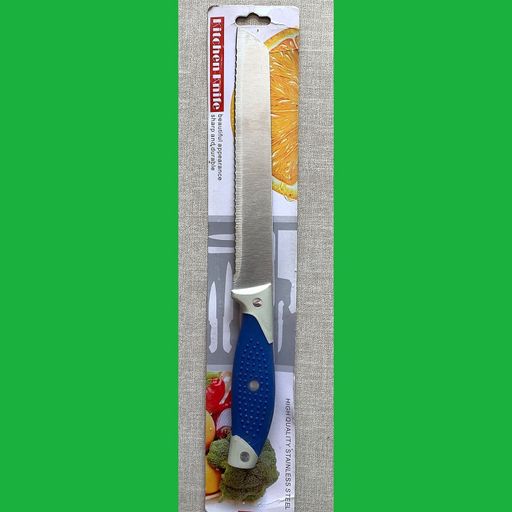 Utensilio de cocina de sierra 7" con mango plástico. HJ801