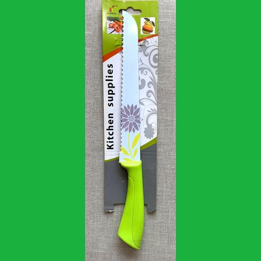 Utensilio de cocina de sierra 8" con mango plástico. HJ803