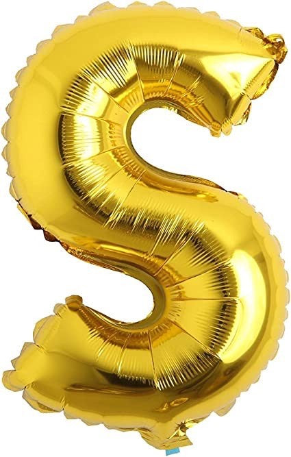 Globo en forma de letra 16" 10pcs. LM27