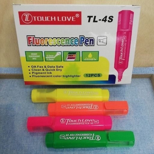 Caja de resaltadores 12pcs. TL4S