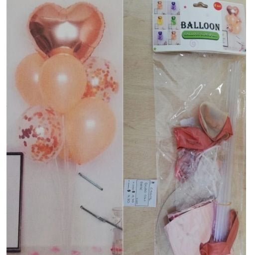Globos para decoración con base. C5603