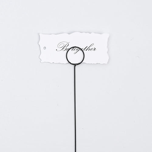 Porta tarjeta metálico 3.5cm*34cm 10pcs. B.KC