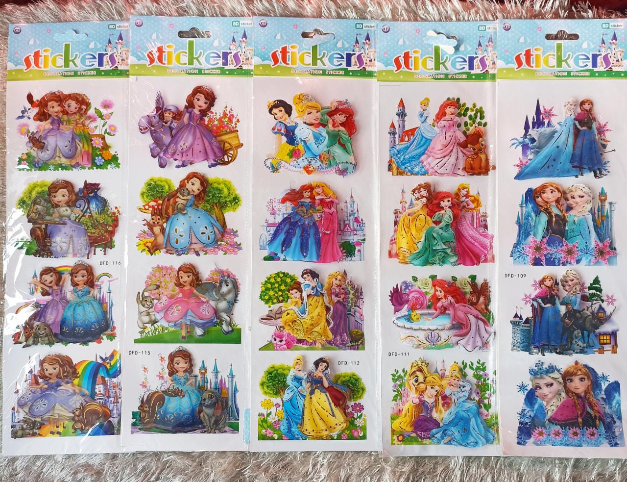 Stickers variados x4pcs. CS002