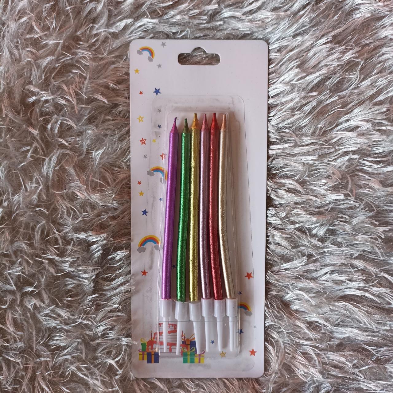 Blíster velas largas 6pcs. 13123
