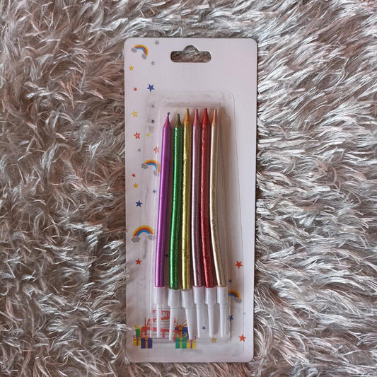 Blíster velas largas 6pcs. 13123