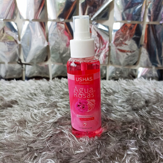 Agua de rosas 120ml (primer). R2200