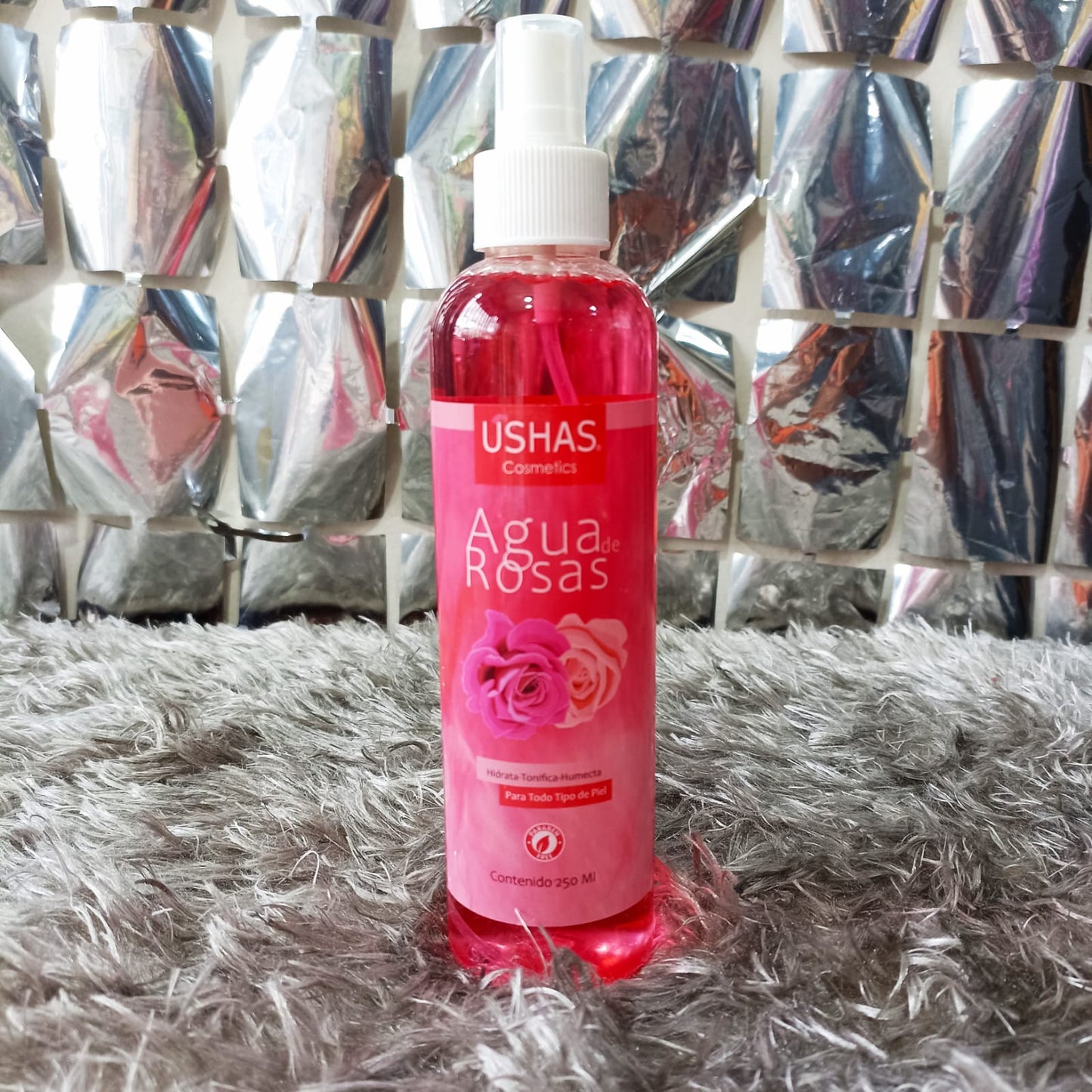 Agua de rosas 250ml (primer). 20RO