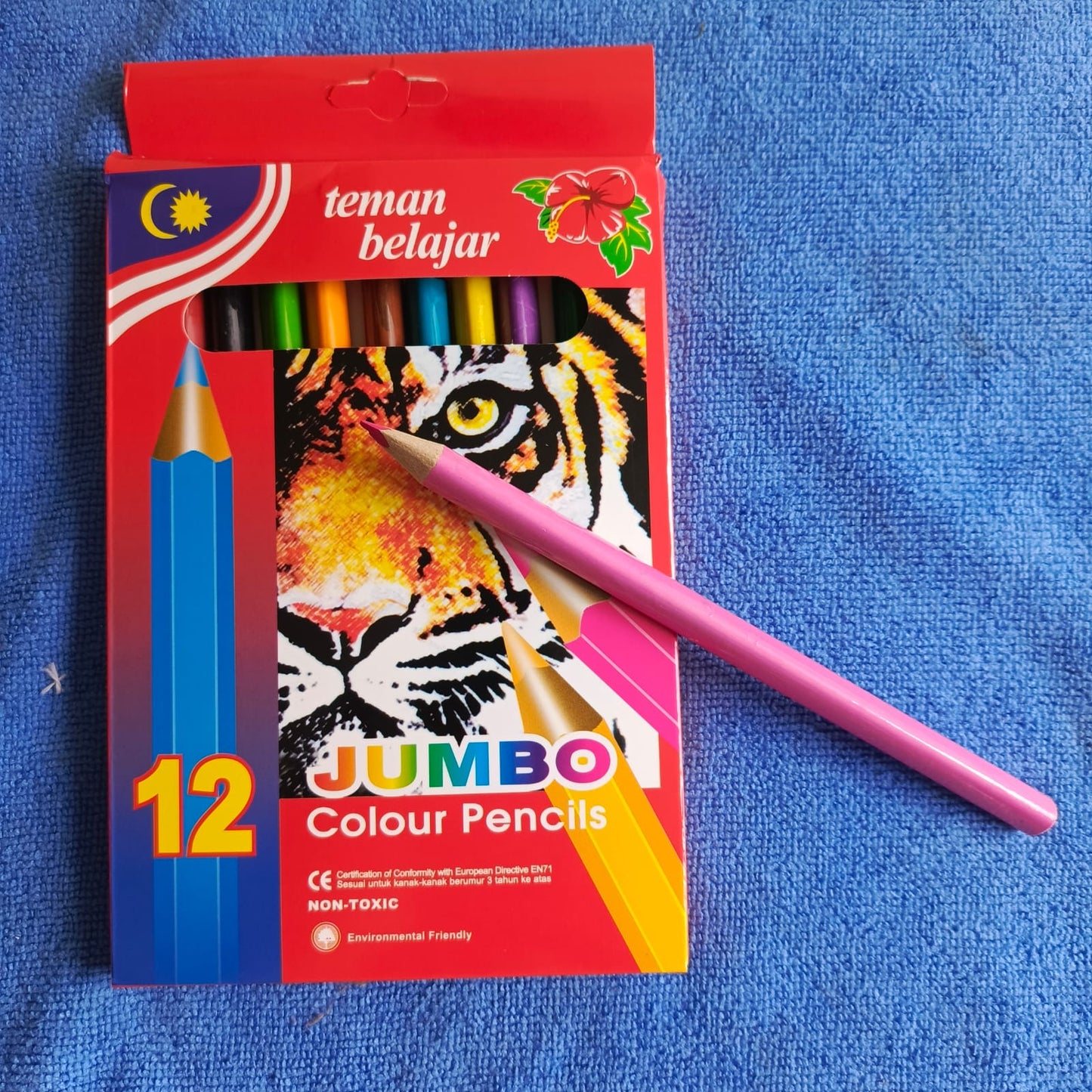 Lápices de color Jumbo 12pcs. 50012