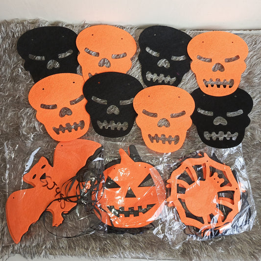 Guirnalda de Halloween mediana. Gj455