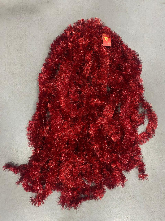 Guirnalda navideña roja. Z8301