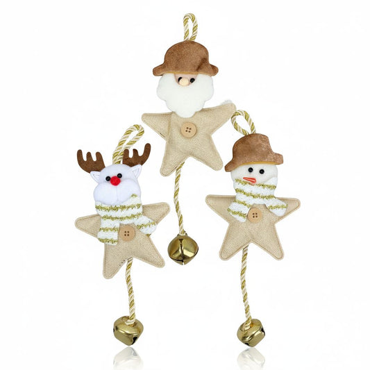 Adorno navideño con cascabel 24x10cm. A794