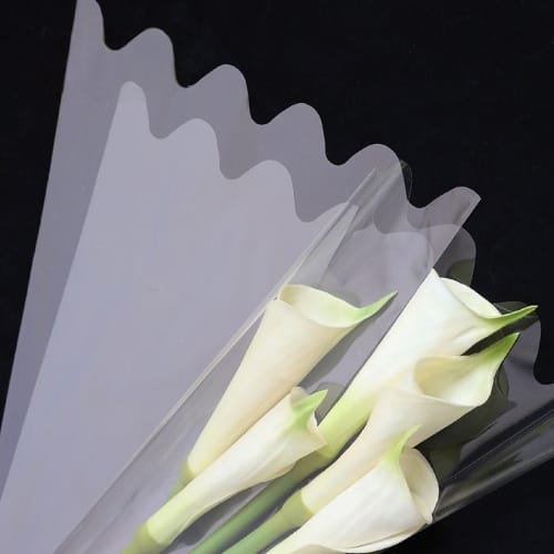 Capuchón grande para flores (40+11)X60cm 100pcs. P.BLBHSD