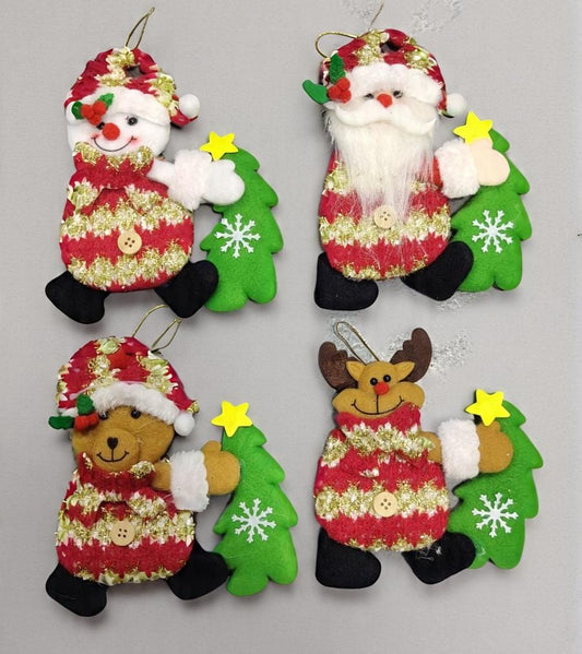 Adorno con árbol navideño. Y6-28