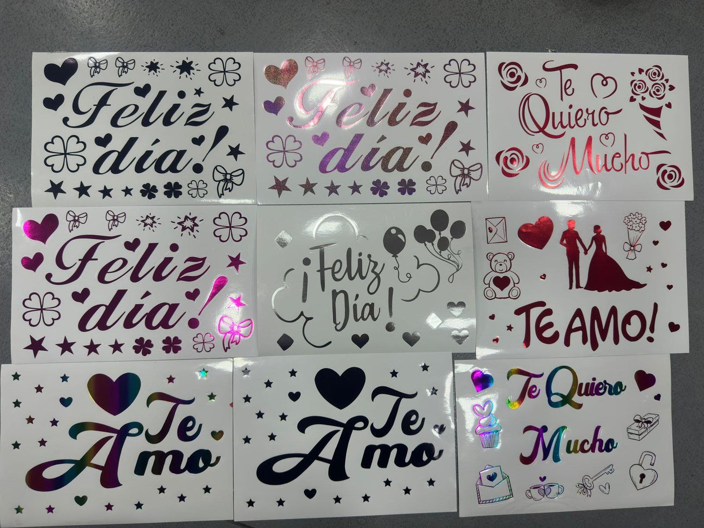 Stickers para globos (viniles). STK20