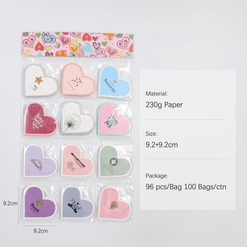 Blíster de tarjetas 96pcs. B.KP-004