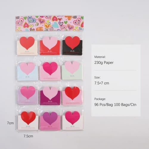 Blíster de tarjetas 96pcs. B.KP-004