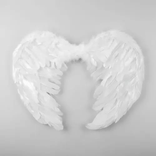 Alas de ángel blanca pequeña. GJ066