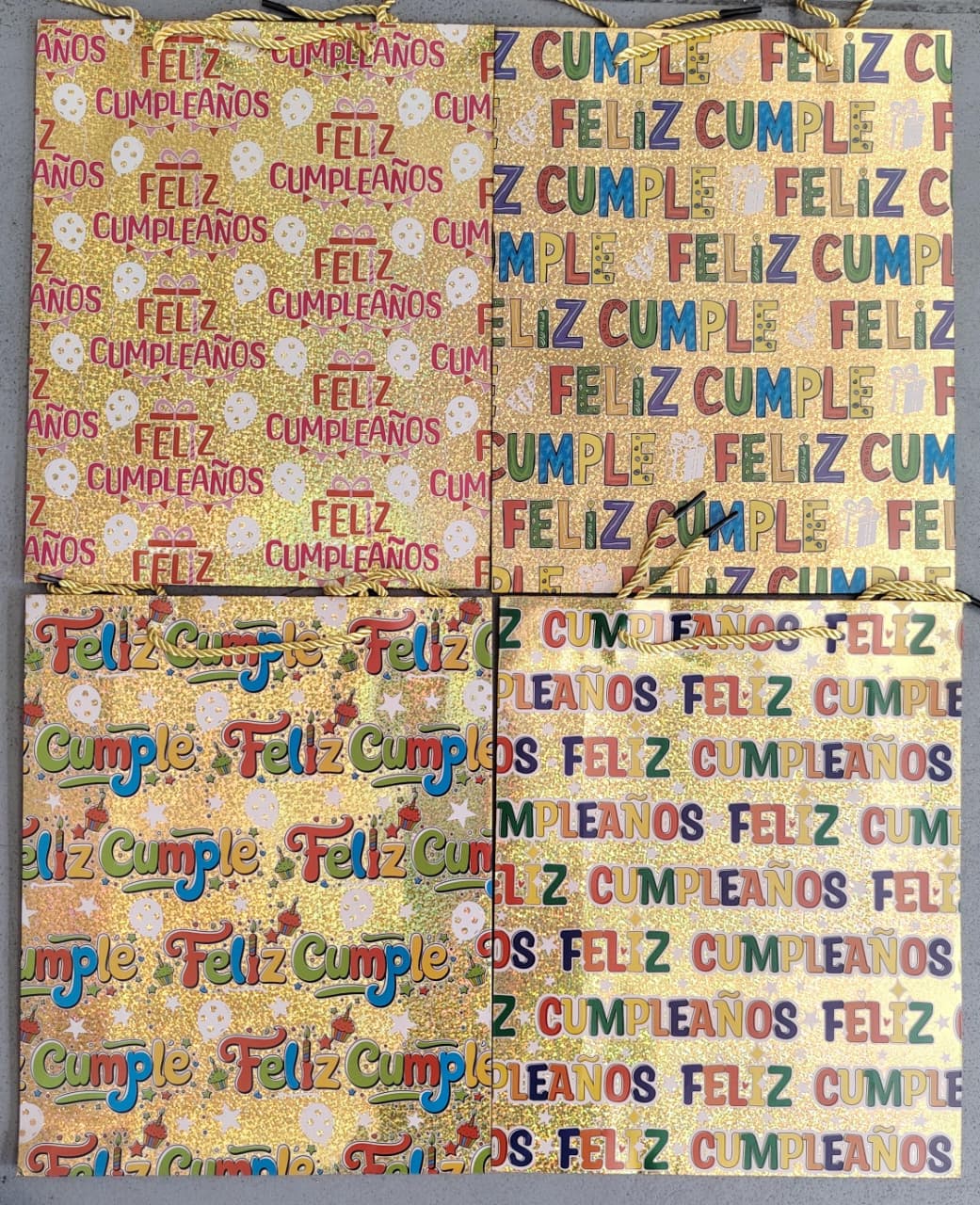 Funda de regalo mediana gruesa 32x10x26cm. FM