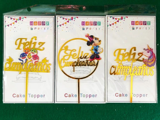 Topper de personaje para torta. DGC303