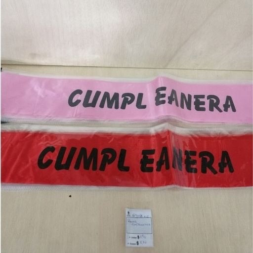 Banner cumpleañera. GJ084