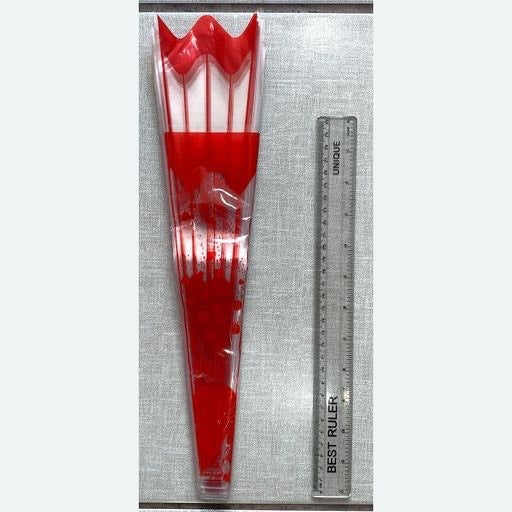 Paq. 100 fundas para rosas 36 cm aprox. FUNROSP