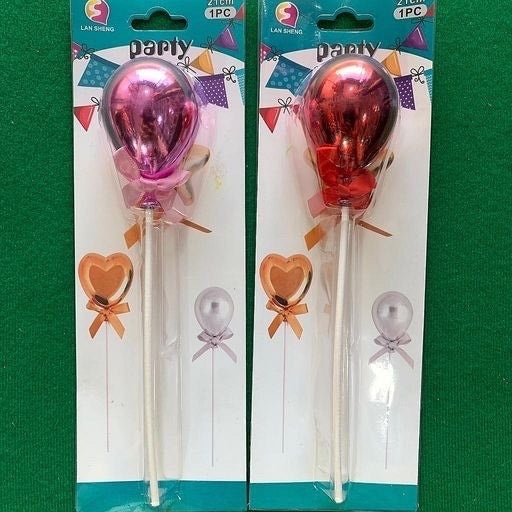 Topper en forma de globo para torta. C5699