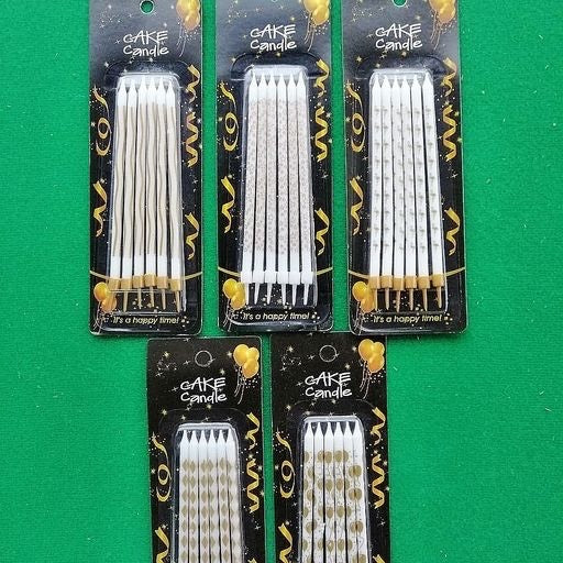Velas largas 6pcs. 13134