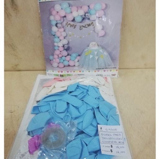 Globos de látex para decoración completa 60pcs. C930