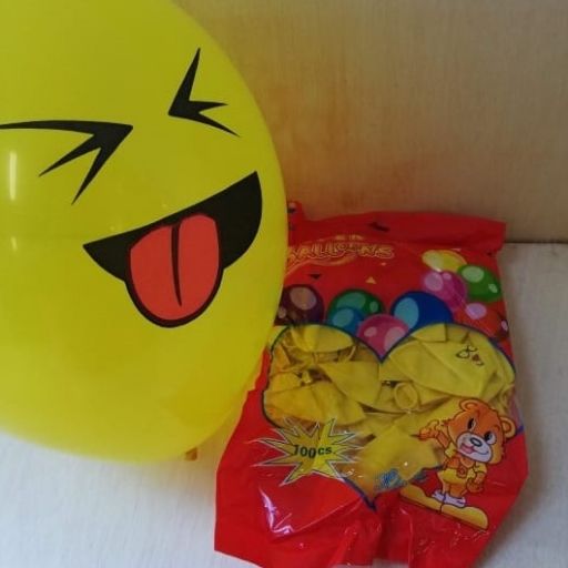 Globo de látex emoji r12 100pcs. TT341