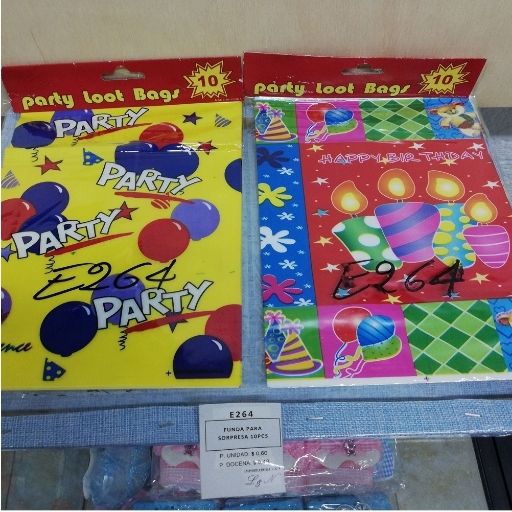 Fundas para sorpresas 10pcs. E264