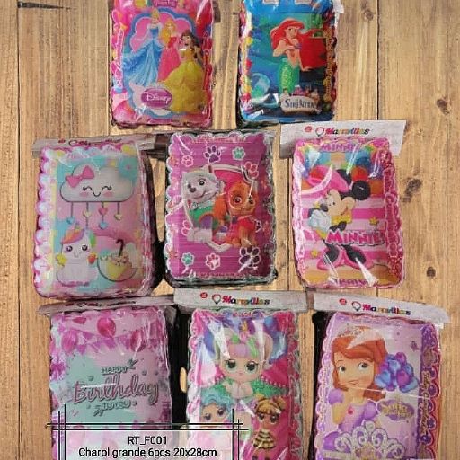 Charoles grandes 4pcs. 28*20cm. RT_F001