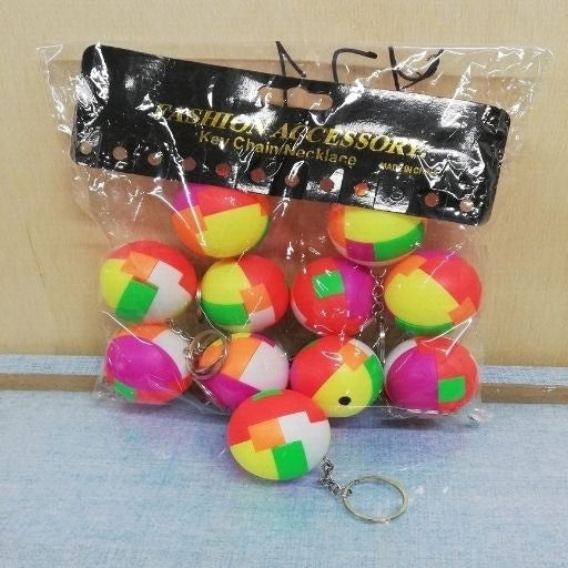 Llavero con forma de pelota rubik. Y71