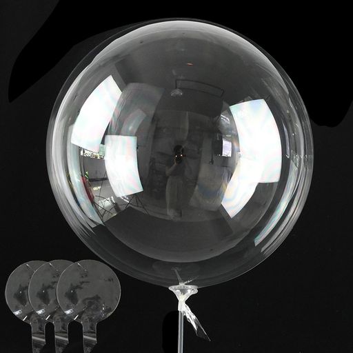 Globos burbuja 50pcs talla 18 (30±3cm) sin portaglobos. QQ-18