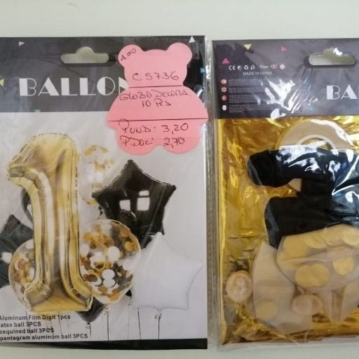 Globos para decoración #1 10pcs. C5736