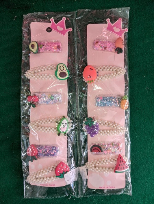 Vinchas 6pcs Frutas. 17208