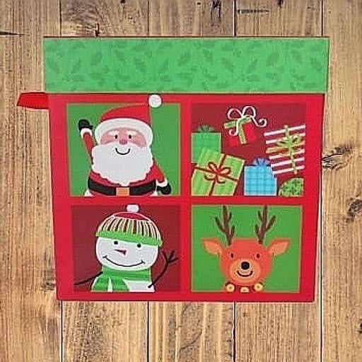 Caja de regalo mediana 15x15x15cm navidad. 5006M
