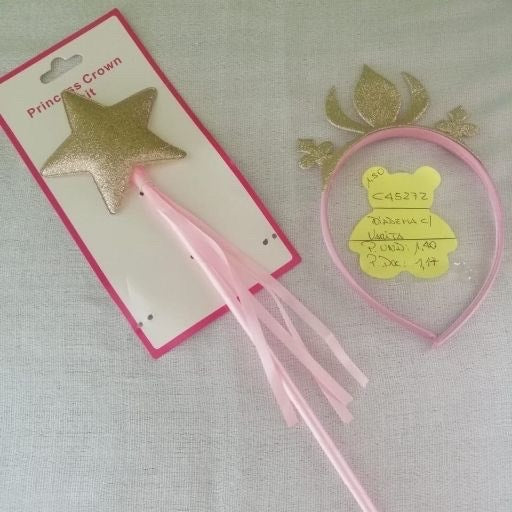 Set de diadema con varita (Estrellita de Navidad). C45272