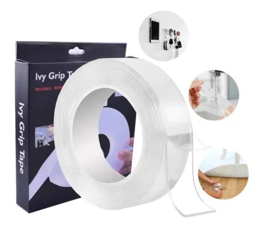 Cinta doble faz transparente. B0134