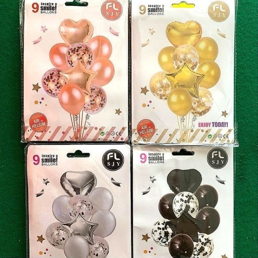 Set de globos 9pcs. SG807