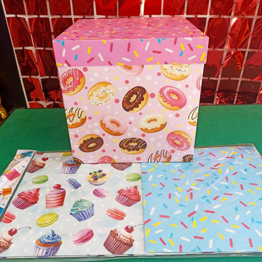 Caja de regalo extra grande 30x30. 5111XL