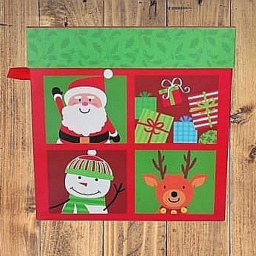 Caja de regalo navidad extra grande 30x30cm. 5006XL