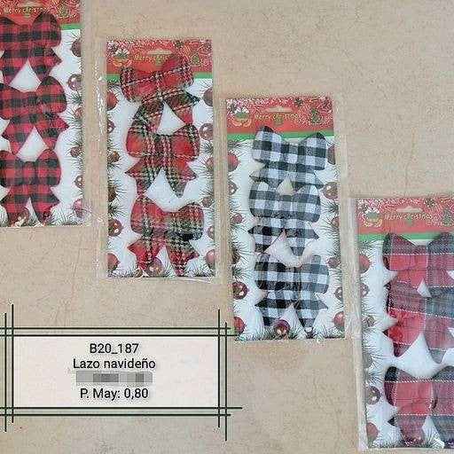 Blíster lazos grandes adornos 3pcs. B20708187