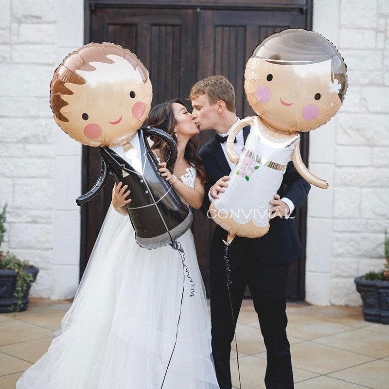 Globo decoración novio/novia 28". C5712